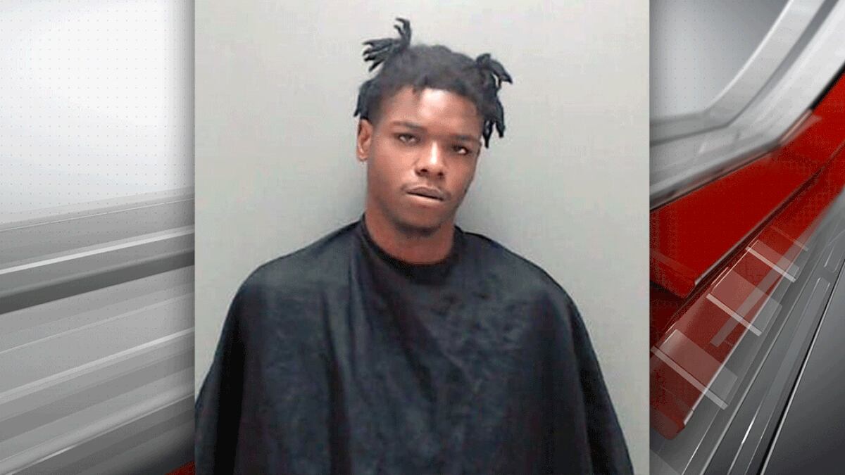 The man pictured above reportedly led deputies with the Harrison County Sheriff's Office on a...