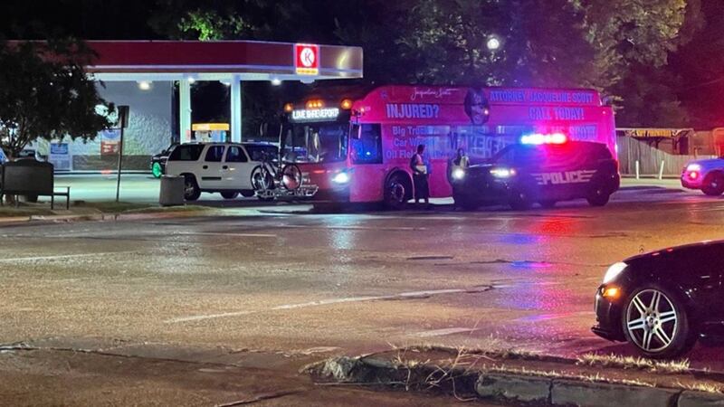 A northbound pickup struck a pedestrian on Linwood Avenue at West 70th Street in Shreveport on...