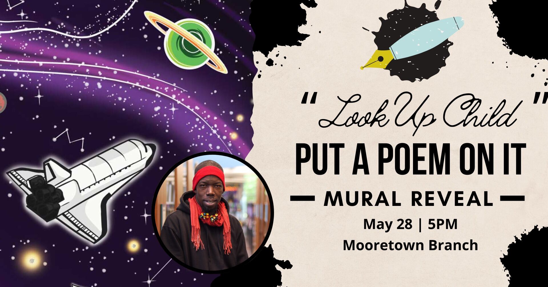 Artists reveal new mural titled 'Look Up Child' at Shreve Memorial Library Mooretown branch - Vimarsana News