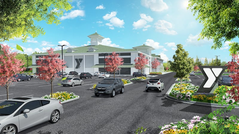 Rendering of the proposed YMCA facility in Bossier City, La.