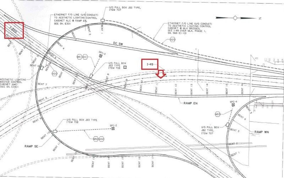 Here is what the LA DOTD says the completed Segment K project for Interstate 49 will look like...