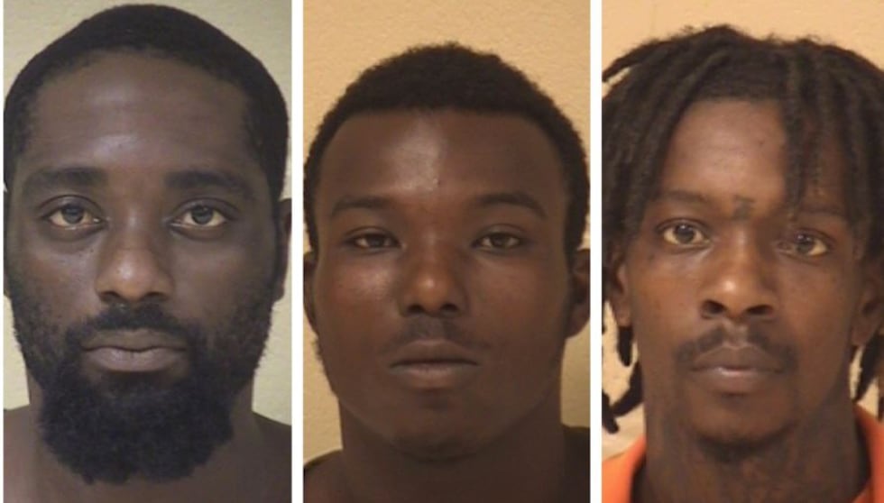 Shreveport police detectives arrested 29–year-old Deandre Dixon (from left), of the 4300 block...