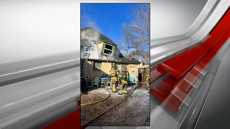 Tyler, Texas fire on Dec. 23.