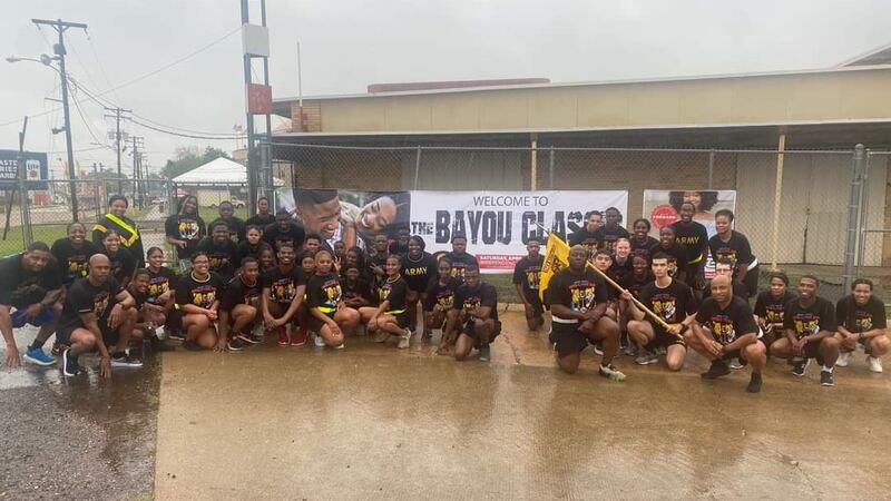 Grambling State University and Southern University's ROTC programs completed the traditional...