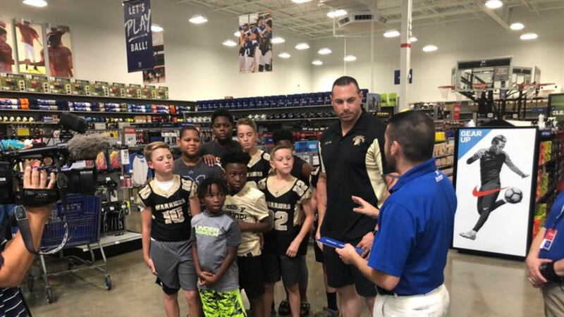 Academy Sports + Outdoors donates $5,000 to Shreveport Warriors