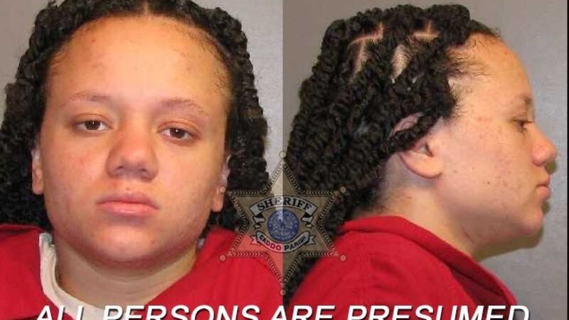 Carrington Harris, 22, of the 3900 block of Fountainbleu Road Keithville, La