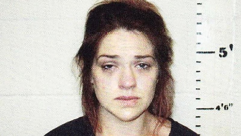 This Friday, Oct. 9, 2020 photo provided by the Idabel, Okla., Jail shows Taylor Parker....