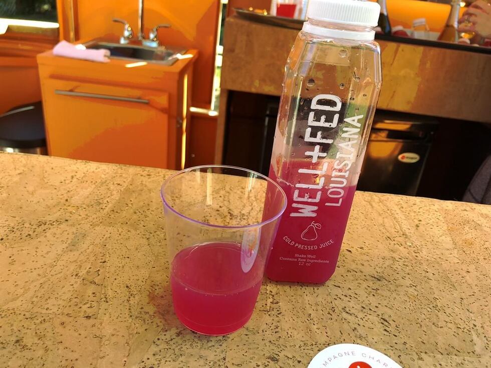Well+Fed Louisiana, a cold-pressed juice bar in Shreveport, features organic juices made using...