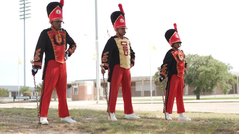 Deante Gibson, Candace Hawthorne, and Sheavion Jones have been named drum majors at Grambling.