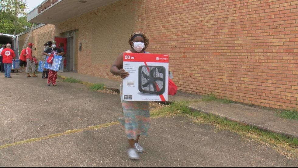 On Thursday, Aug. 18, 2022, the Salvation Army gave away more than 100 fans to senior citizens...