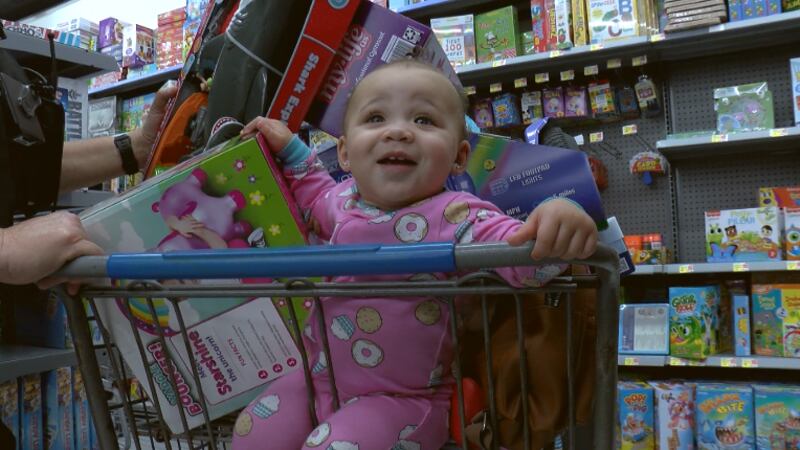 Shreveport and Bossier City First Responders helped kids pick out Christmas gifts Thursday.