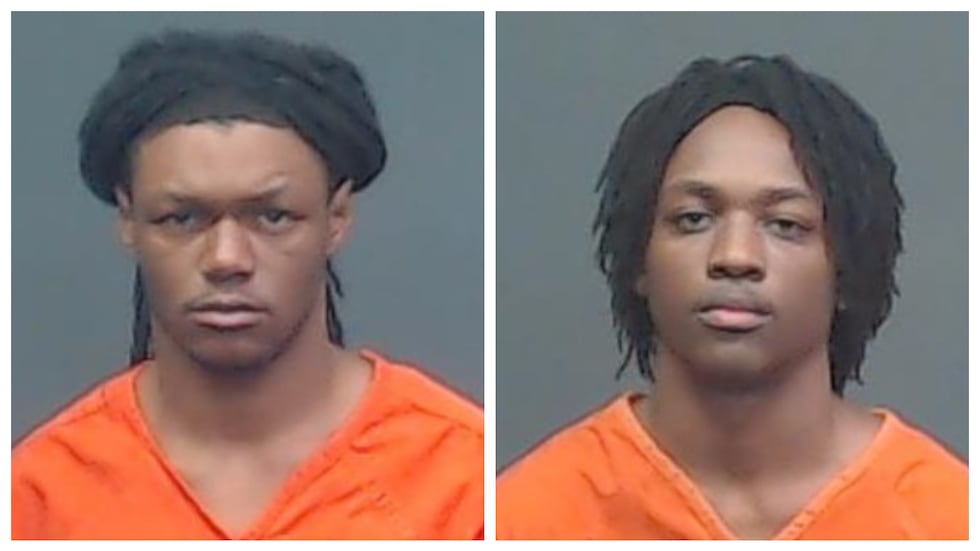 ARRESTED: Texarkana, Texas, police have said they have arrested Demarco Banks (left), 20, on a...