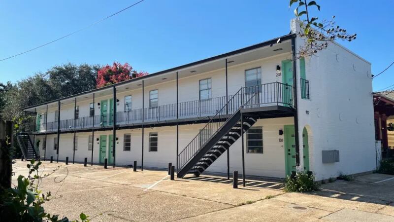 912 Fourth St. as it appeared in October 2022. When the building was part of an affordable...