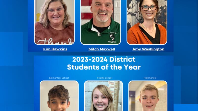 Bossier Schools Students and Teachers of the Year