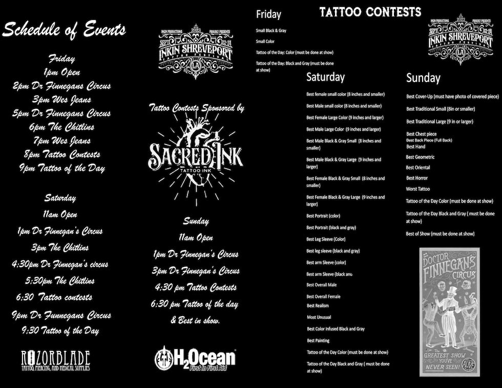 Inkin Shreveport Tattoo Festival