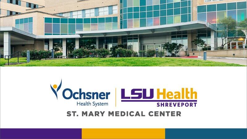 Patients from Ocshner LSU Health Shreveport will be moved to St Mary Medical Center Monday to...