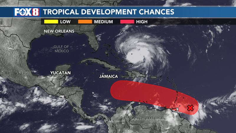 Formation alert for Caribbean disturbance