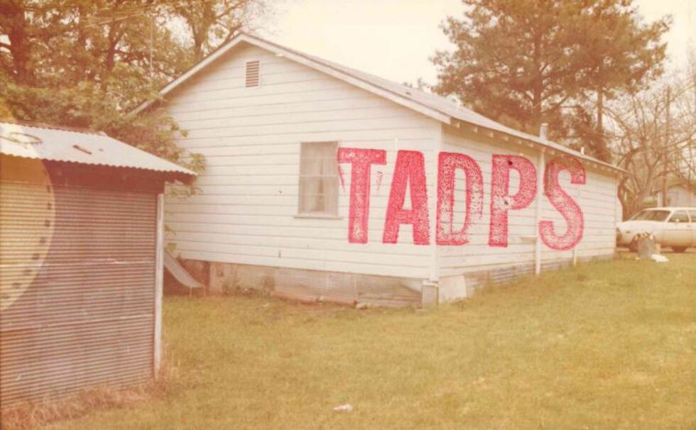 No longer standing is the house in the 500 block of Baden on College Hill in Texarkana, Ark.,...