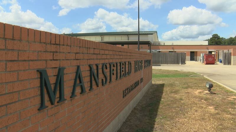 Mansfield High School in DeSoto Parish.
