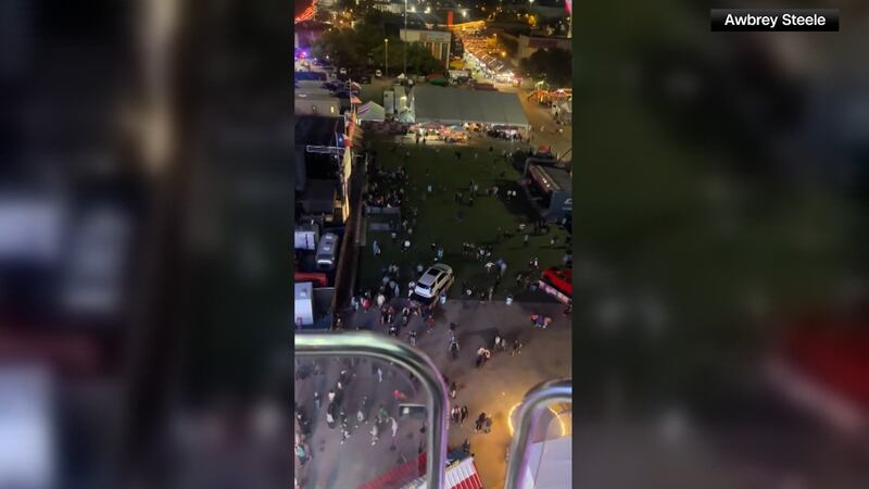Police evacuated people attending the State Fair of Texas in Dallas on Saturday after three...