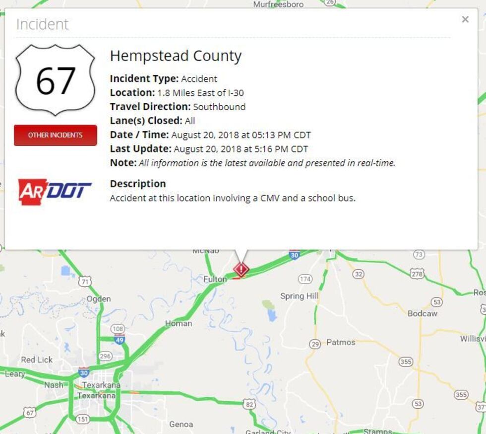 (Source: IDriveArkansas)