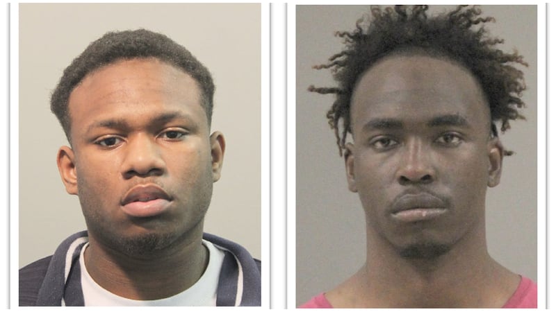 WANTED: Thomas Office (left), 20, one count of attempted first-degree murder, and Elijah...