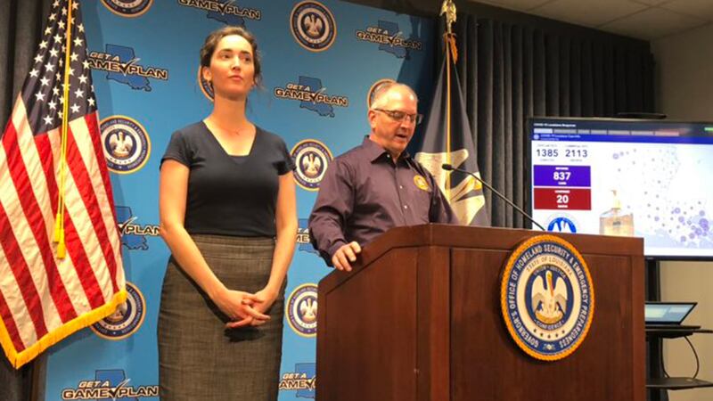 La. Gov. John Bel Edwards issued a statewide "stay at home" order on Sunday, March 22 that...
