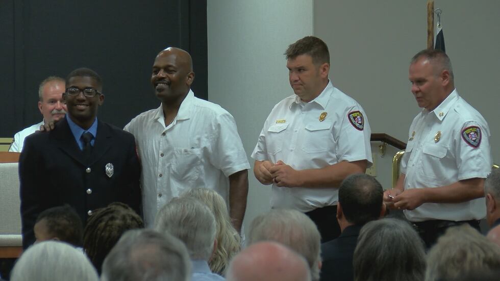 Twelve new Bossier City Fire Department recruits graduated from training Wednesday, July 12,...