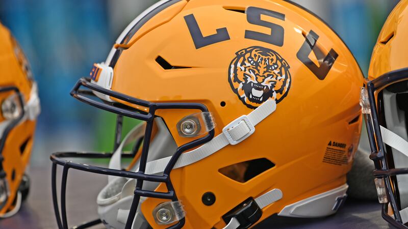 LSU Football Generic Helmet Photo