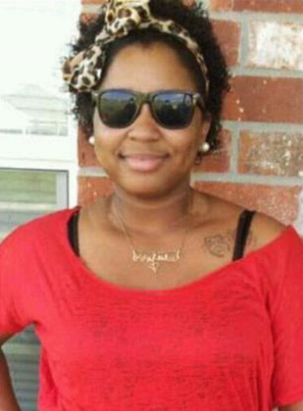 Before the burning: Sharmeka Moffitt, 20 (Source: Facebook)