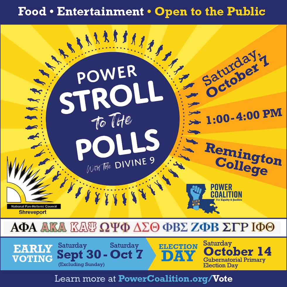 Power Stroll to the Polls