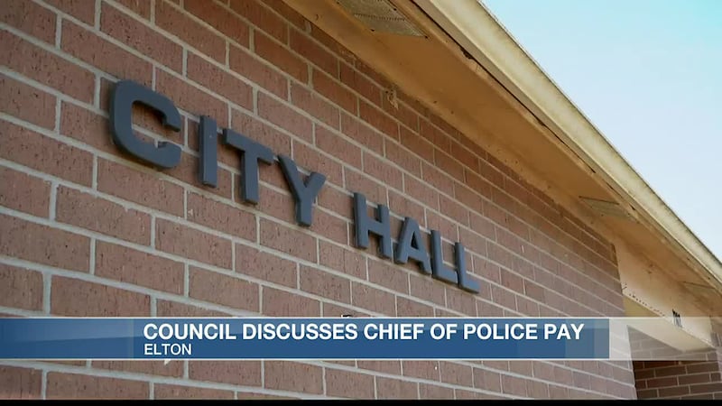 Elton council discusses chief of police pay increase