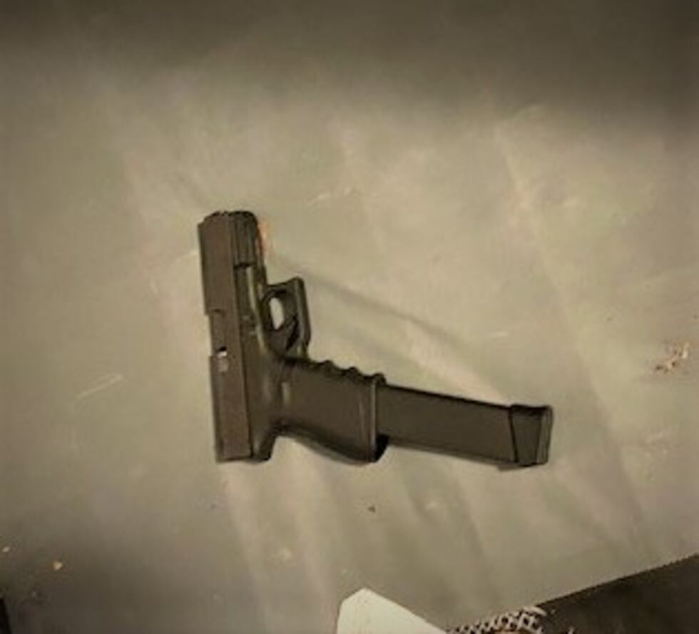 The 15-year-old was found with 3 firearms.