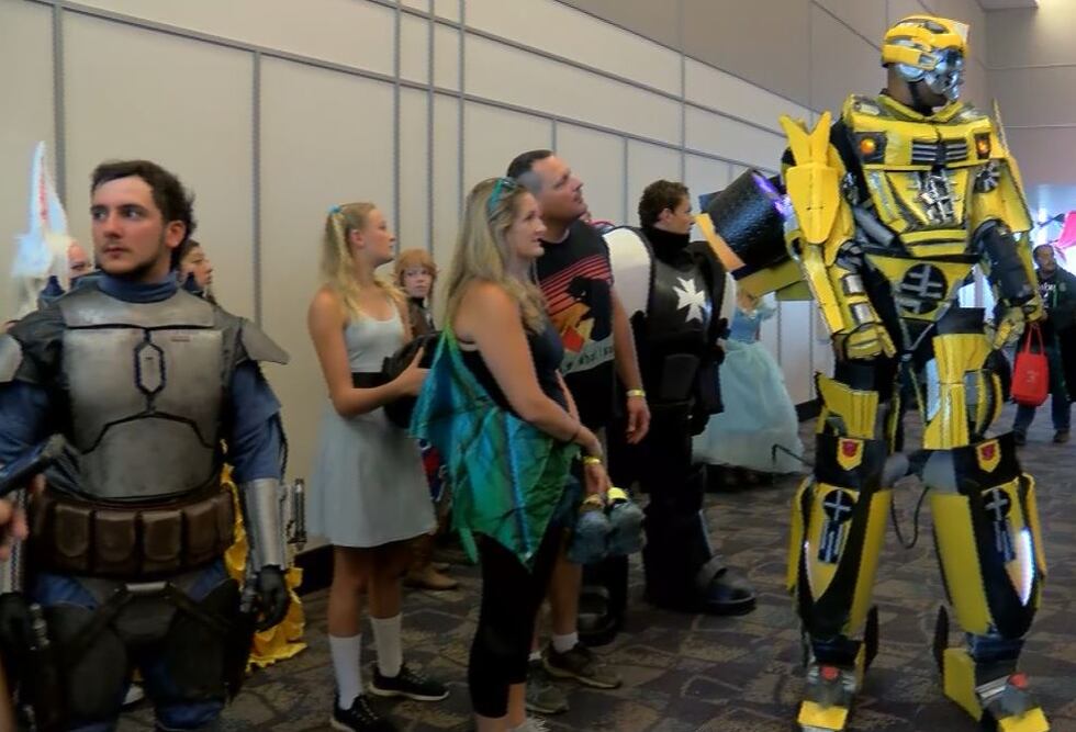 Some real characters were among the thousands who attended Geek'd Con 2023 on Aug. 20, 2023,...