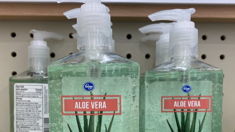 News of the coronavirus has led to a shortage in hand sanitizers across the country and here...