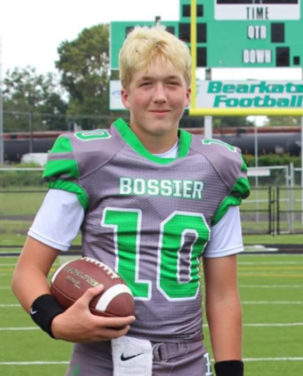 Coleman Beeson starred in multiple sports while attending Bossier High School.